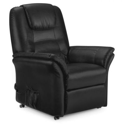 Riva Rise & Recliner Chair - Black