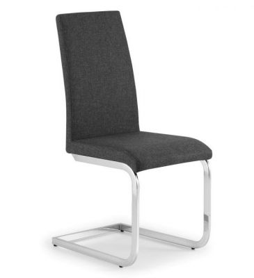 Roma Fabric Cantilever Dining Chair