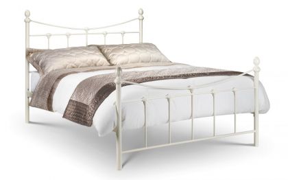 Rebecca Single Bed 3ft - Stone White