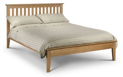 Salerno Oak Double Bed - 4ft 6in