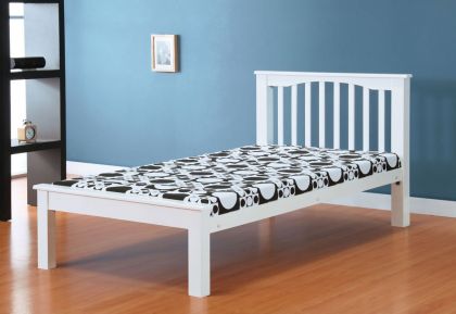 Sandra Small Double Bed 4ft - White