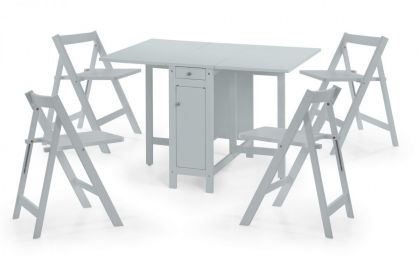 Savoy Dining Set - Light Grey