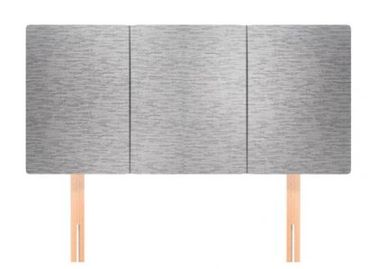 Sophie 4' Divan Headboard - Grey Fabric
