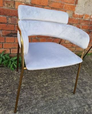 Botanic Chair - Cream Velvet