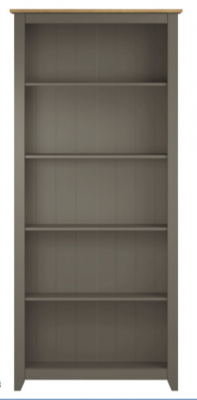 Capri Carbon Tall Bookcase