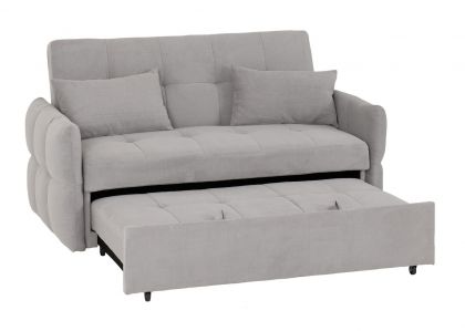 Chelsea Fabric Sofa Bed - Silver Grey
