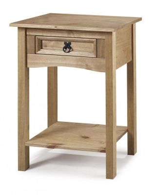 Corona Console Table 1 Drawer with Shelf
