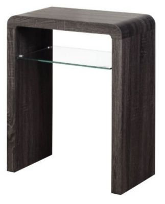 Encore Small Console Table - Charcoal