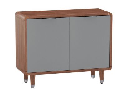 Girona 2 Door Sideboard - Walnut