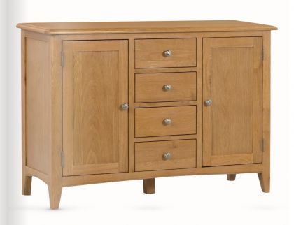 Kilkenny 4 Drawer Sideboard - Oak 