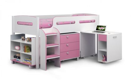 Kimbo Cabin Bed - Pink