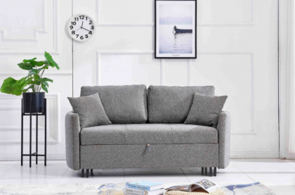 Kirkby Sofa Bed curved Arm - Grey