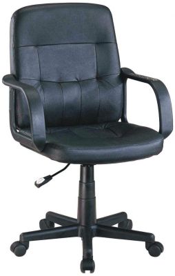 Mia Office Chair - Black