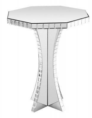 The Mirrored Octagonal Side table