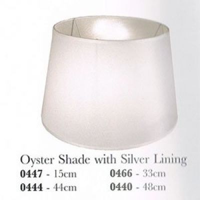 Oyster Shade With Silver Lining