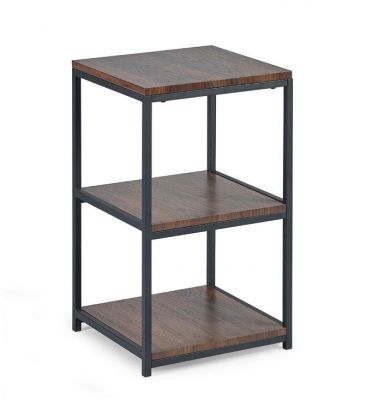 Tribeca Tall Narrow Side Table - Walnut