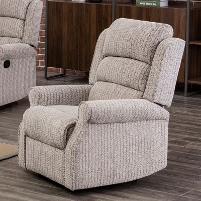 Windsor Fabric Recliner Chair - Natural