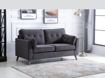Zurich 2 Seater Sofa - Elephant Grey