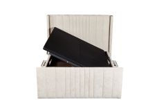 Clara Edge Bed - Beige