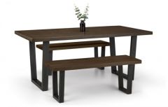 Brooklyn Dining Table - Dark Oak
