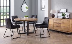 Brooklyn Round & Soho Dining Set