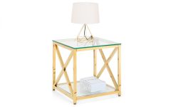 Miami Lamp Table - Gold