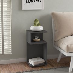 Naples Plant Stand/Side Table - Grey