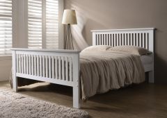 Denver Wood Single Bed 3ft - White