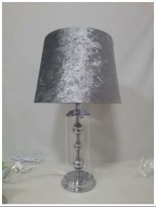Q Table Lamp Clear Glass