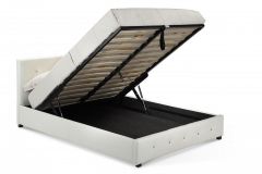 Quartz Storage PU Double Bed - 4'6ft