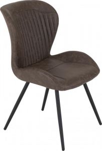 Quebec Leather DINING Chair - Brown