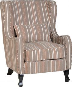 Sherborne Chair - Beige Stripe