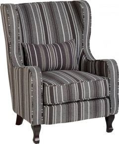 Sherborne Chair - Grey Stripe
