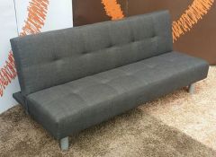Social Sofa Bed - Grey Fabric