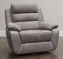Urban Fabric 1 Seater Recliner Sofa  - Smoke / Grey