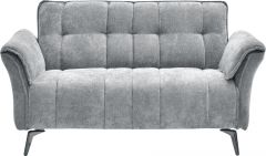Amalfi Fabric 2 Seater Sofa - Grey