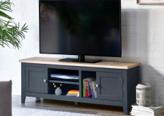 Bordeaux Tv Unit - Dark Grey