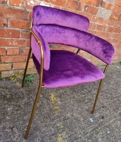 Botanic Chair - Purple Velvet