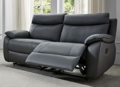 Decadence Leather Suite 3+1+1 - Dark Grey
