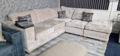 Deluxxey Fabric Sofa - Oslo Latte (2c-Elm-Stol)