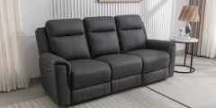Orwell Power Recliner 3 Seater - Battersea Gunmetal
