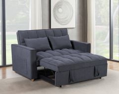 Morgan Sofa Bed - Dark Grey Fabric Upholstery