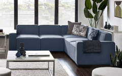 Lago Combination Sofa Corner Unit - Blue