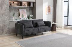 Landon Fabric Suite 3+2 - Dark Grey