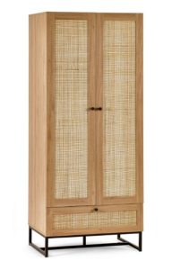 Padstow Wardrobe 0.8m - Oak