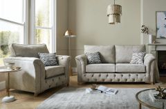Phoenix Fabric 3 Seater Sofa - Dapple Caramel
