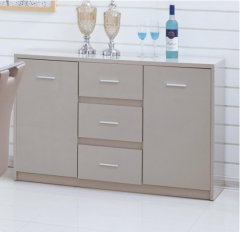 Rembrock High Gloss Sideboard - Champagne