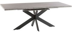 Rimini 1.6m Extending Dining Table - Light Grey