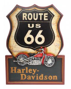 ROUTE 66 HARLEY DAVIDSON SIGN