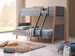 Rover Triple Bunk Bed - Grey